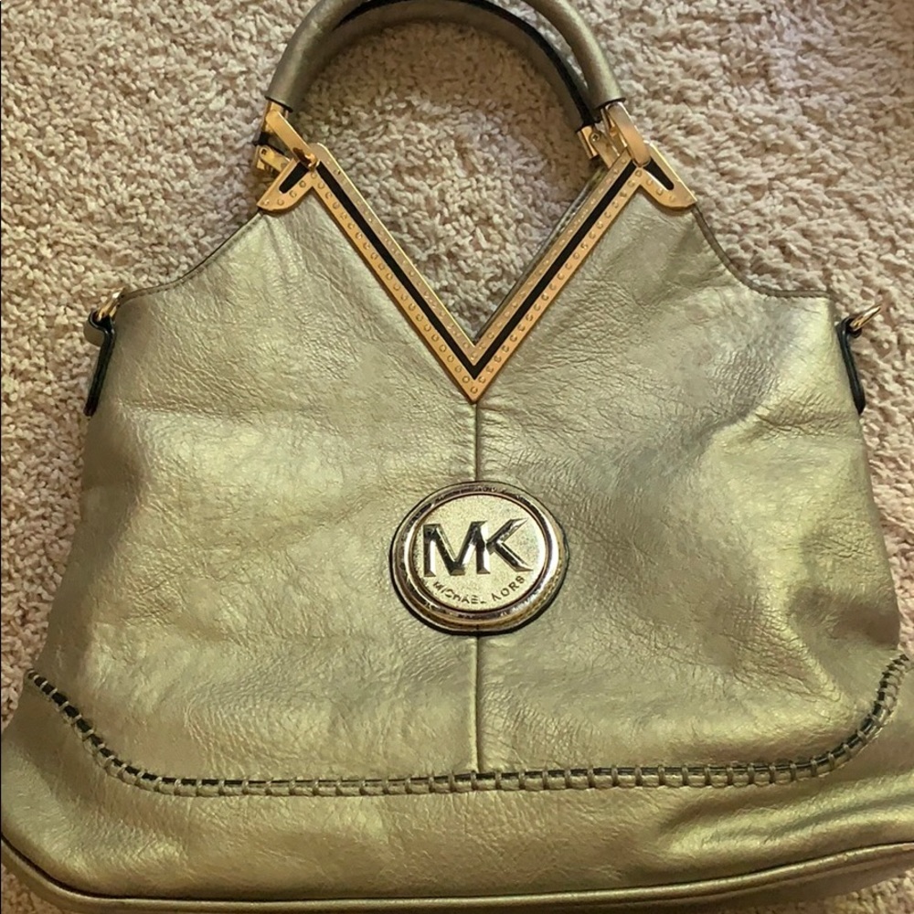 Gold purse